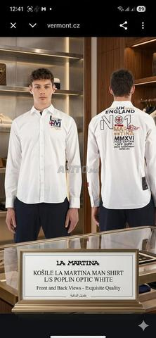 Chemise de luxe La Martina tendance 2026