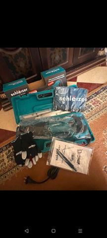 Scie alternative filaire 1200W + 6 lames + mallette - 2