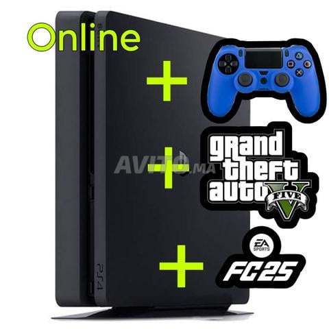 PS4 Slim en ligne