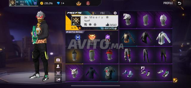 Compte Free Fire - 2