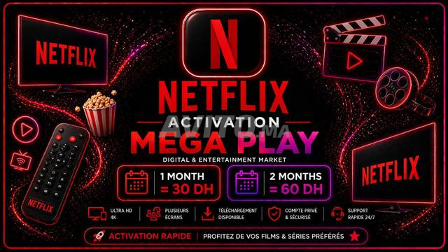 Compte Netflix 4K