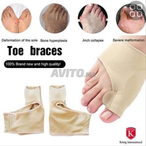 Support d'orteil Footmate : Confort et Protection contre les Chocs