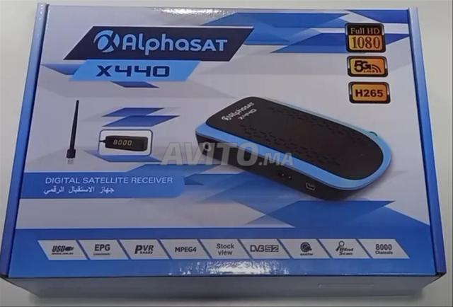 Récepteur satellite numérique Alphasat x440
