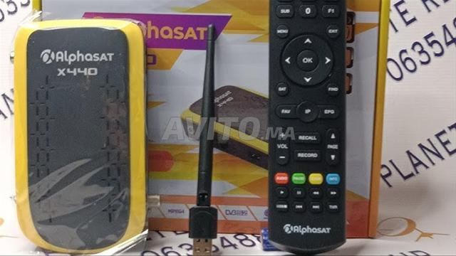 Récepteur satellite numérique Alphasat x440 - 2