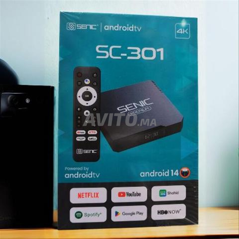 Tv box senic sc-301 android 14 avec abo 12 mois