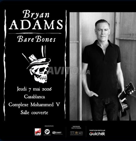 Billet Bryan Adams “Bare Bones”