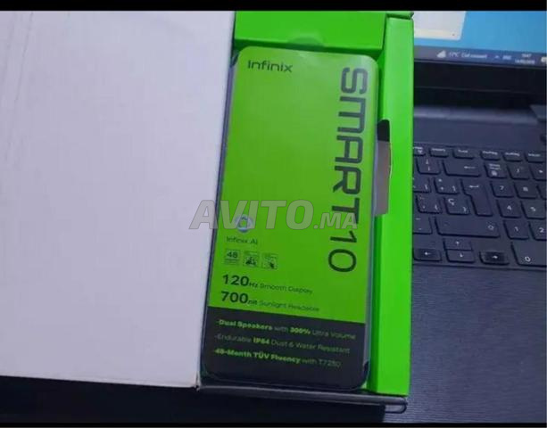 Infinix Smart 10 neuf avec 64 Go et 6 Go de RAM