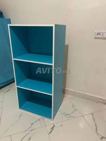 رف كتب خشبي MDF - 2