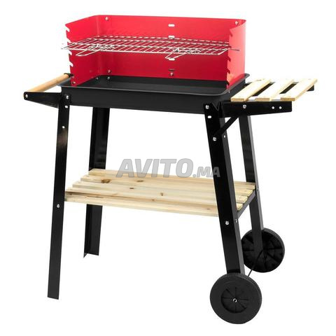 Barbecue chevalet style rétro moderne - 2