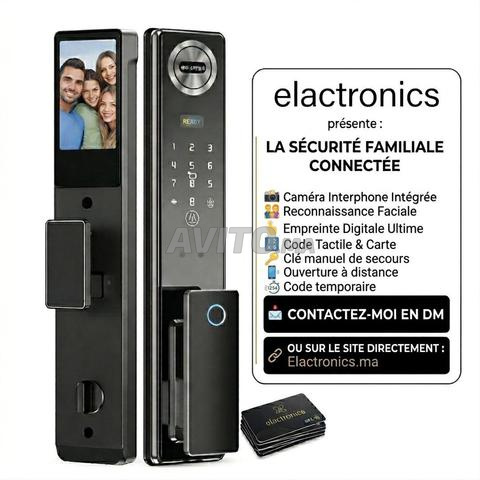 قفل رقمي الرباط – التعرف على الوجه وتركيب - 2