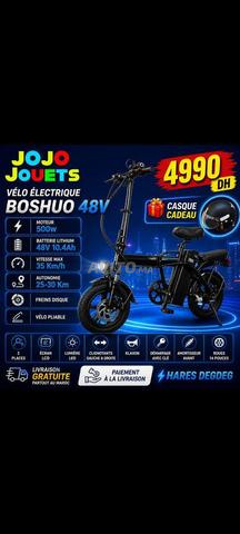 Vélo électrique 48v Livraison disponible dans toutes les villes