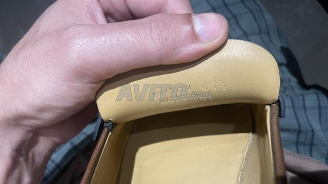 Mocassin Hermès marron/bleu taille 41.5 - 2