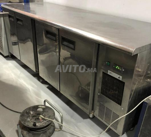 Comptoir inox 4 portes 🇫🇷✅🍕👨‍🍳🍔🍟🍕🌮 - 2