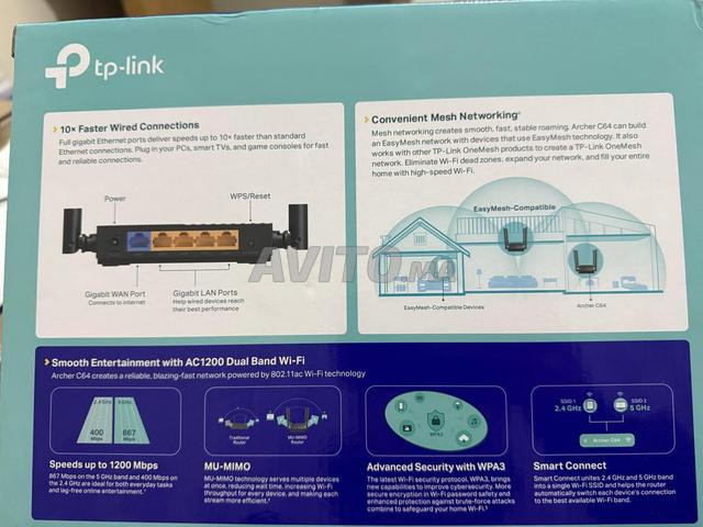 Routeur WiFi TP-Link AC1200 Dual Band - 2