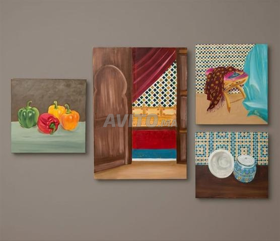 Tableaux artistiques distinctifs de l'art marocain authentique - 2