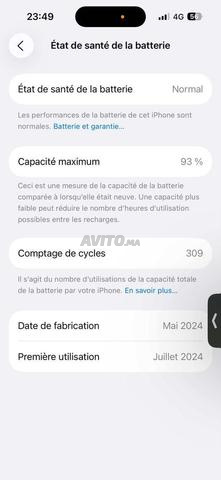 iPhone 15 Pro 128Go (Batterie 93%) NON NÉGLIGEABLE - 2