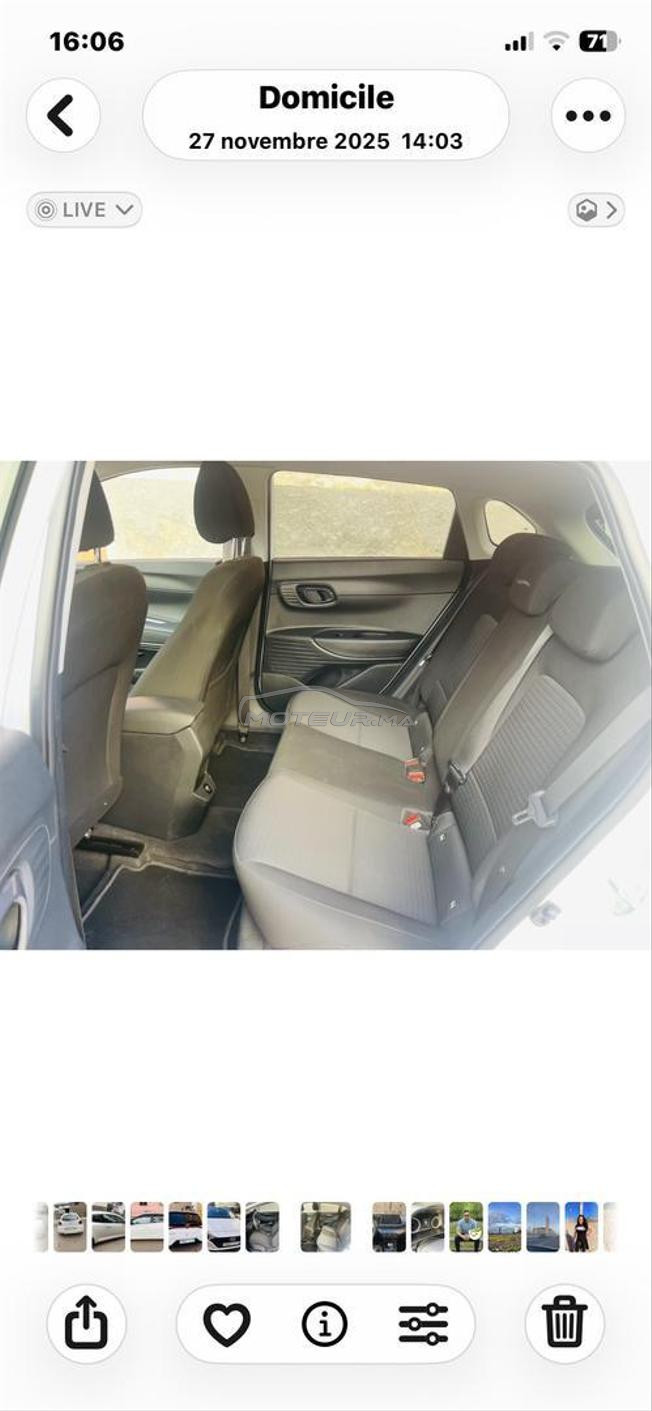 Hyundai i20 Essence Automatique 2022 à Casablanca