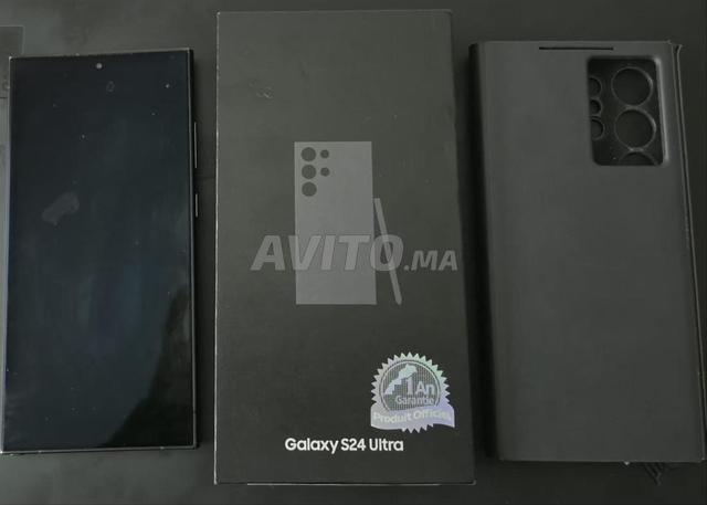 S24 Ultra 256 Go - boîte - Étui Smart View