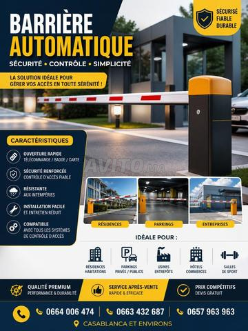 Barrière Automatique Parking Sécurité