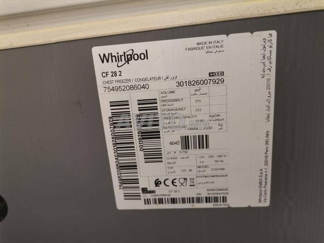Congélateur Whirlpool CF 28 2 – 215L - 2