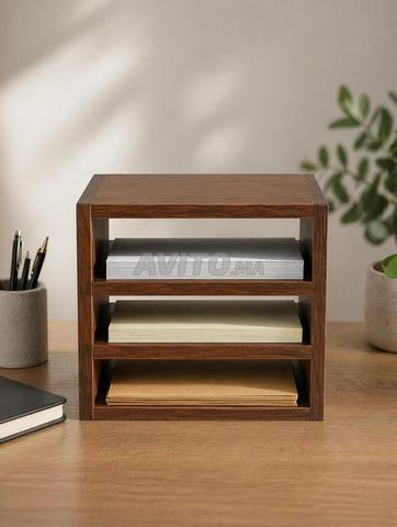 Porte-documents en bois - 2