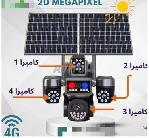 Caméra solaire 4G 20MP Zoom Optique 18x