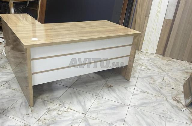 Bureau avec retour et caisson fabrication MARHBA - 2