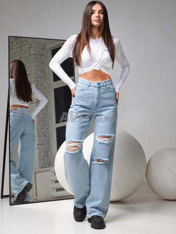 Nouveau jean clair pour femme