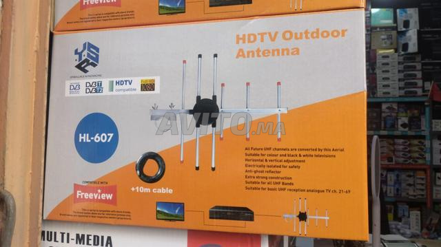 هوائي TNT خارجي UHF HDTV مع كابل 10 متر
