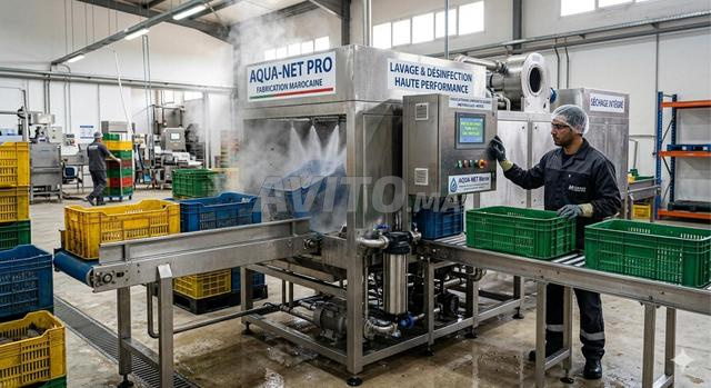 Egt Laveuse de caisses industrielle