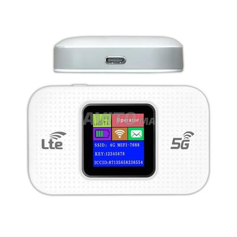 Routeur WiFi portable 4G/5G haute vitesse avec écran intelligent