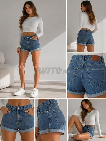 Short en jean