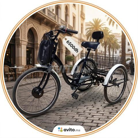 Vélo électrique 3 roues – Confort & liberté ⚡ - 2