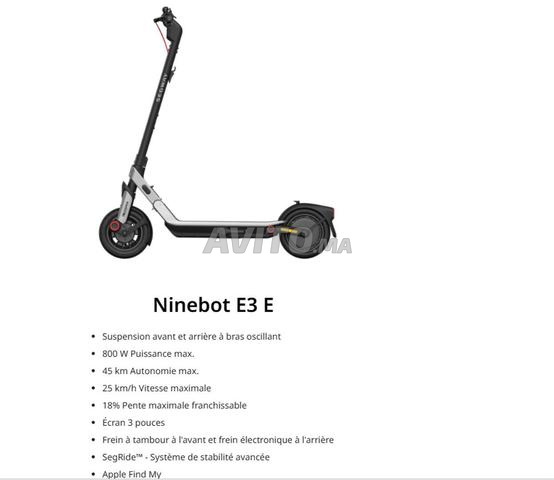 Trotinette Électrique Ninebot E3 E - 2