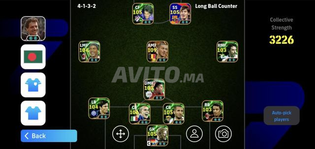 حساب eFootball 3226 مربوط بكونامي فقط - 2