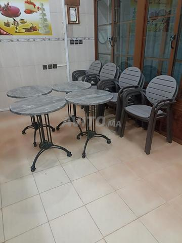7000 dh 12 chaises et 4 Tables - 2