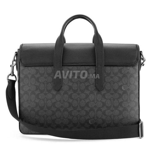Sac bandoulière COACH en toile signature modèle - 2