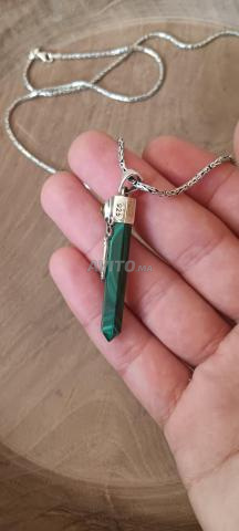 سلسلة وقلادة فضة 925 - 2