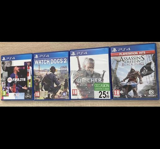 Pack 4 CD PS4 original - 2