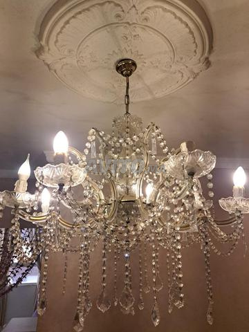 Élégant lustre en cristal style classique - 2