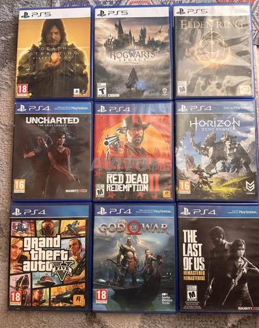 🎮 Lot Jeux PS4 / PS5 Comme Neufs 🔥 (Top titres) - 2