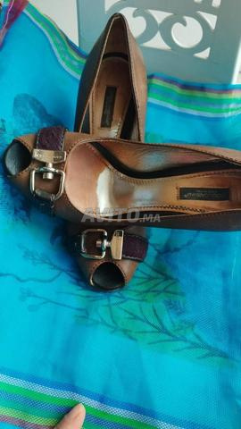 Escarpins DOLCE & GABBANA authentiques cuir marron taille 38