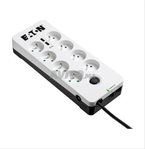 Multiprise Eaton Protection Box 8 Tel@USB FR PB8TU