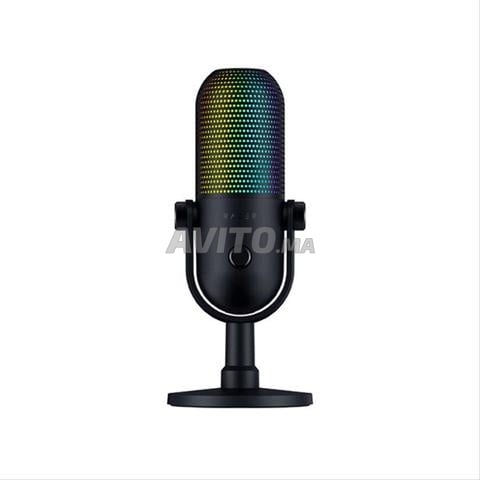 Razer Seiren V3 Chroma – Microphone USB – Noir