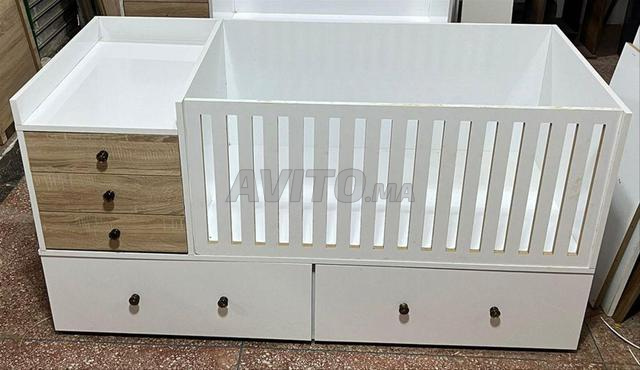 للبيع سرير أطفال بحالة جيدة جداً - 2