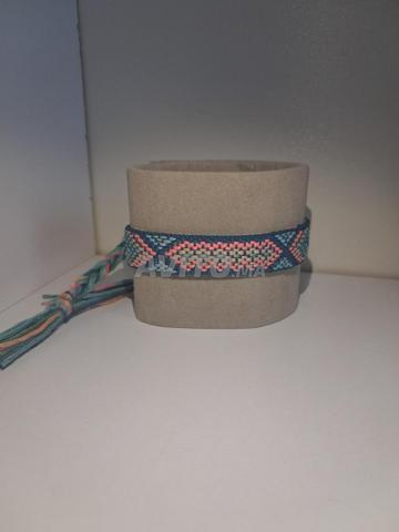 Bracelet élégant et esthétique, tissé, fait main. - 2
