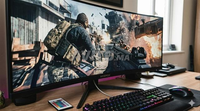 Écran Moniteur Hybrok EYES 27″ FHD Courbé RGB - 2