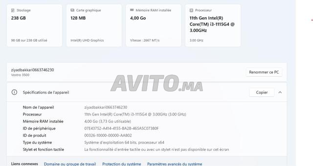 Dell Vostro 15 3500 - 2