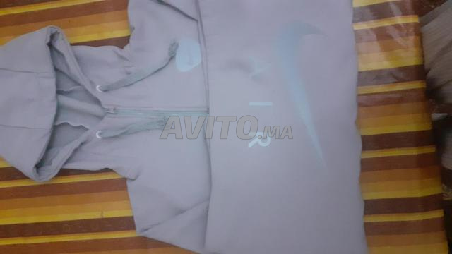 Nike L Original Grise à Capuche - Prix Promo 200dh - 2