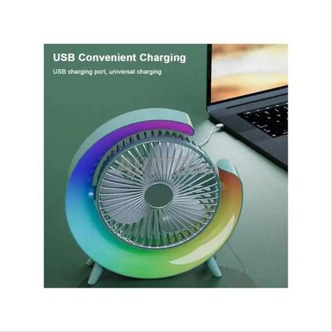 Ventilateur rechargeable silencieux - 2